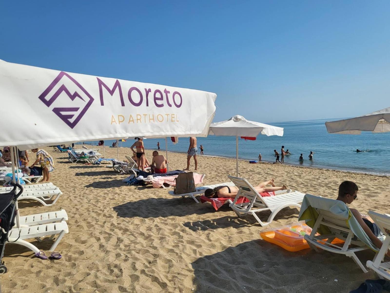 Moreto Seaside Aparthotel Obzor Dış mekan fotoğraf
